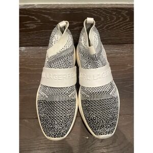 Karl Lagerfeild Phoenix Black And White Knit Sneakers